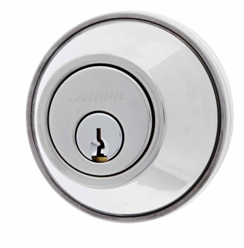 Carbine ALB series Double Cylinder Deadbolt, 60mm backset, C4 Keyed to Differ , Boxed, Chrome Plate - primehardware
