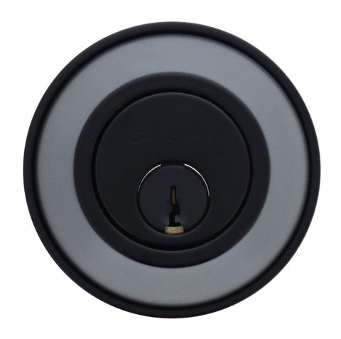 Carbine ALB series Single Cylinder and Turn Deadbolt, 60 - 70mm backset, C4 Keyed to Differ , Boxed, Matte Black - primehardware