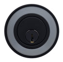 Carbine ALB series Single Cylinder and Turn Deadbolt, 60 - 70mm backset, C4 Keyed to Differ , Boxed, Matte Black - primehardware