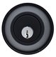 Carbine ALB series Double Cylinder Deadbolt, 60-70mm backset, TES5 Keyed to Differ , Boxed, Matte Black