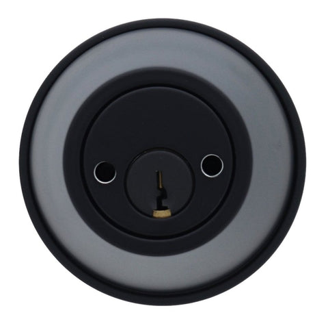 Carbine ALB series Double Cylinder Deadbolt, 60 - 70mm backset, C4 Keyed to Differ , Boxed, Matte Black - primehardware
