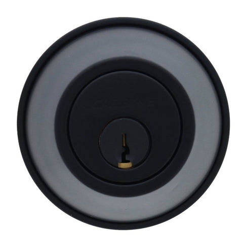 Carbine ALB series Double Cylinder Deadbolt, 60 - 70mm backset, C4 Keyed to Differ , Boxed, Matte Black - primehardware