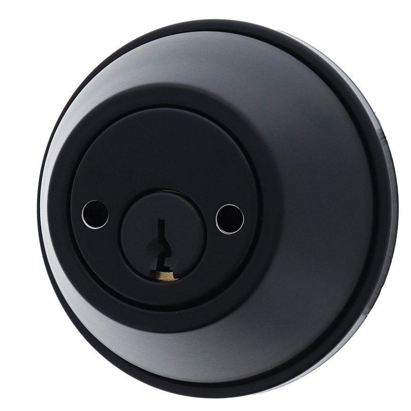 Carbine ALB series Double Cylinder Deadbolt, 60-70mm backset, C4 Keyed to Differ , Boxed, Matte Black