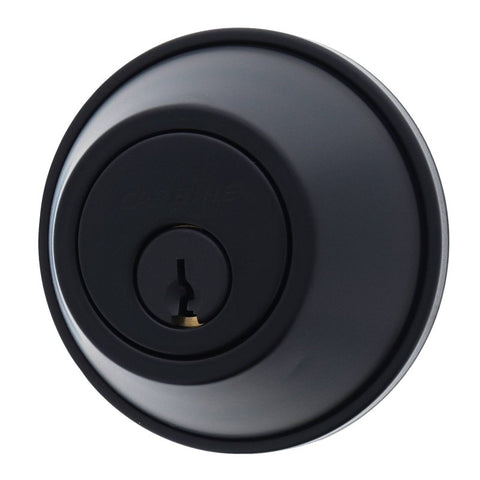 Carbine ALB series Double Cylinder Deadbolt, 60 - 70mm backset, C4 Keyed to Differ , Boxed, Matte Black - primehardware