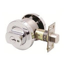 LOCKWOOD PARADIGM DOUBLE CYLINDER DEADBOLT ROUND POLISHED CHROME 005/B1CPDP - primehardware