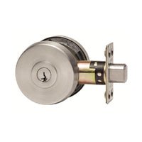 LOCKWOOD PARADIGM DOUBLE CYLINDER DEADBOLT ROUND BRUSHED SATIN CHROME 005/B1LSCDP - primehardware