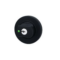 LOCKWOOD PARADIGM DEADBOLT ROUND ROSE MATTE BLACK 005/B1MBKDP - primehardware