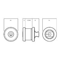 LOCKWOOD PARADIGM DOUBLE CYLINDER DEADBOLT ROUND SATIN STAINLESS STEEL 005/B1SSSDP - primehardware