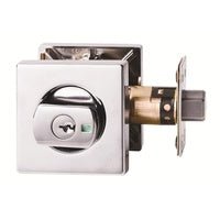 LOCKWOOD PARADIGM DOUBLE CYLINDER DEADBOLT SQUARE POLISHED CHROME 005B2CPDP - primehardware