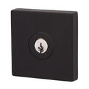 LOCKWOOD PARADIGM SQUARE DEADBOLT ROSE MATT BLACK 005/B2MBKDP - primehardware