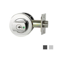 LOCKWOOD LATCHING PARADIGM ROUND ROSE DOUBLE CYLINDER - AVAILABLE IN VARIOUS FINISHES