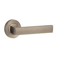 LOCKWOOD SYMPHONY 101 DOOR LEVER ON ROUND ROSE FULL SET - AVAILABLE VARIOUS FINISHES - primehardware