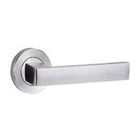 LOCKWOOD SYMPHONY 101 DOOR LEVER ON ROUND ROSE FULL SET - AVAILABLE VARIOUS FINISHES - primehardware