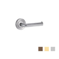 LOCKWOOD SYMPHONY 102 DOOR LEVER ON ROUND ROSE FULL SET - AVAILABLE IN VARIOUS FINISH