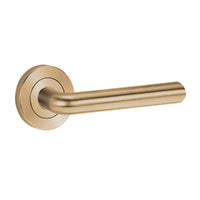 LOCKWOOD SYMPHONY 104 DOOR LEVER ON ROUND ROSE FULL SET - AVAILABLE IN VARIOUS FINISHES