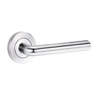 LOCKWOOD SYMPHONY 104 DOOR LEVER ON ROUND ROSE FULL SET - AVAILABLE IN VARIOUS FINISHES - primehardware