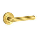 LOCKWOOD SYMPHONY 104 DOOR LEVER ON ROUND ROSE FULL SET - AVAILABLE IN VARIOUS FINISHES - primehardware