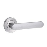 LOCKWOOD SYMPHONY 106 DOOR LEVER ON ROUND ROSE FULL SET - AVAILABLE IN VARIOUS FINISHES - primehardware