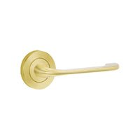 LOCKWOOD SYMPHONY 115 DOOR LEVER ON ROUND ROSE FULL SET - AVAILABLE IN VARIOUS FINISH - primehardware