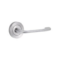 LOCKWOOD SYMPHONY 115 DOOR LEVER ON ROUND ROSE FULL SET - AVAILABLE IN VARIOUS FINISH - primehardware