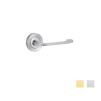 LOCKWOOD SYMPHONY 115 DOOR LEVER ON ROUND ROSE FULL SET - AVAILABLE IN VARIOUS FINISH