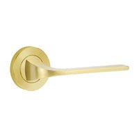LOCKWOOD SYMPHONY 123 DOOR LEVER ON ROUND ROSE FULL SET - AVAILABLE IN VARIOUS FINISHES - primehardware