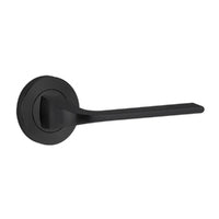 LOCKWOOD SYMPHONY 123 DOOR LEVER ON ROUND ROSE FULL SET - AVAILABLE IN VARIOUS FINISHES