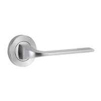 LOCKWOOD SYMPHONY 123 DOOR LEVER ON ROUND ROSE FULL SET - AVAILABLE IN VARIOUS FINISHES - primehardware