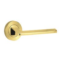 LOCKWOOD SYMPHONY 178 SERIES DOOR LEVER ON ROUND ROSE FULL SET - AVAILABLE IN VARIOUS FINISHES - primehardware