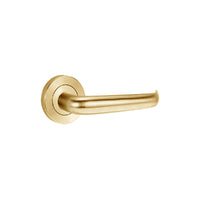 LOCKWOOD SYMPHONY 180 DOOR LEVER ON ROUND ROSE FULL SET - AVAILABLE IN VARIOUS FINISH - primehardware