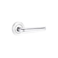 LOCKWOOD SYMPHONY 180 DOOR LEVER ON ROUND ROSE FULL SET - AVAILABLE IN VARIOUS FINISH - primehardware