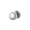 LOCKWOOD DOOR KNOB 1220 SERIES SYMPHONY 20 KNOB ON ROSE SATIN CHROME FULL SET 1220/1221/20SC - primehardware