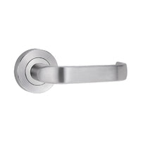 LOCKWOOD DOOR HANDLE 1220 SYMPHONY 59 OVERTURE LEVER SATIN CHROME FULL SET 1220/1221/59SC