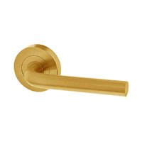 LOCKWOOD SYMPHONY 97 DOOR LEVER ON ROUND ROSE FULL SET - AVAILABLE IN VARIOUS FINISHES - primehardware