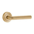 LOCKWOOD SYMPHONY 97 DOOR LEVER ON ROUND ROSE FULL SET - AVAILABLE IN VARIOUS FINISHES - primehardware