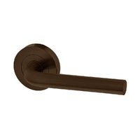 LOCKWOOD SYMPHONY 97 DOOR LEVER ON ROUND ROSE FULL SET - AVAILABLE IN VARIOUS FINISHES - primehardware