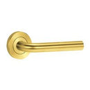 LOCKWOOD SYMPHONY 97 DOOR LEVER ON ROUND ROSE FULL SET - AVAILABLE IN VARIOUS FINISHES - primehardware