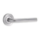LOCKWOOD SYMPHONY 97 DOOR LEVER ON ROUND ROSE FULL SET - AVAILABLE IN VARIOUS FINISHES - primehardware
