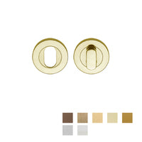 LOCKWOOD SYMPHONY 1220 SERIES OVAL CYLINDER AND TURN ESCUTCHEON KIT - AVAILABLE IN VARIOUS FINISHES