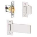 LOCKWOOD ROLLER BOLT 7580 HEAVY DUTY ADJUSTABLE CATCH LATCH SATIN CHROME - primehardware