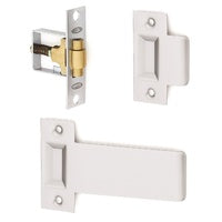 LOCKWOOD ROLLER BOLT 7580 HEAVY DUTY ADJUSTABLE CATCH LATCH SATIN CHROME