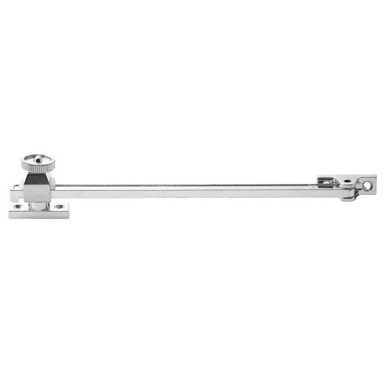 LOCKWOOD CASEMENT WINDOW STAY TELESCOPIC POLISHED CHROME L723CPDP - primehardware