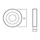 LOCKWOOD SYMPHONY 104 DOOR LEVER ON ROUND ROSE FULL SET - AVAILABLE IN VARIOUS FINISHES - primehardware