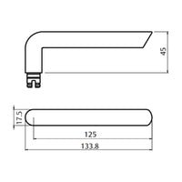 LOCKWOOD SYMPHONY 104 DOOR LEVER ON ROUND ROSE FULL SET - AVAILABLE IN VARIOUS FINISHES - primehardware