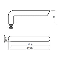 LOCKWOOD SYMPHONY 104 DOOR LEVER ON ROUND ROSE FULL SET - AVAILABLE IN VARIOUS FINISHES