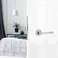 LOCKWOOD SYMPHONY 178 SERIES DOOR LEVER ON ROUND ROSE FULL SET - AVAILABLE IN VARIOUS FINISHES - primehardware