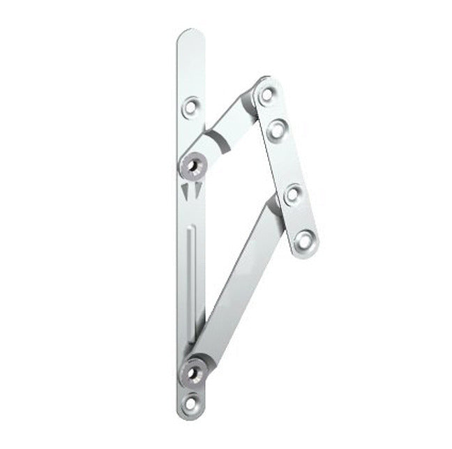 INTERLOCK WINDOW STAY 503MM NON-FRICTION HINGE STAINLESS STEEL P1004NF