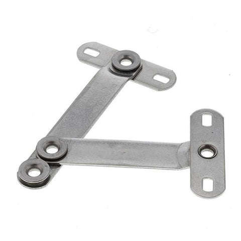 INTERLOCK WINDOW STAY CASEMENT AWNING CHILD SAFETY STAINLESS STEEL PAIR P1097 - primehardware