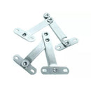 INTERLOCK WINDOW STAY CASEMENT AWNING CHILD SAFETY STAINLESS STEEL PAIR P1097 - primehardware