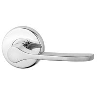 LOCKWOOD DOOR HANDLE VELOCITY SALTBUSH PASSAGE LEVERSET CHROME PLATE VEL1/34CP